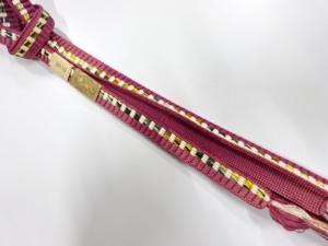 未使用品　正絹　手組帯締め